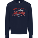 Sorry, I Don't Speak Assholian Funny Slogan Mens Sweatshirt Jumper Navy Blue
