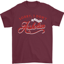 Sorry, I Don't Speak Assholian Funny Slogan Mens T-Shirt Cotton Gildan Maroon