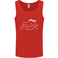 Sorry, I Don't Speak Assholian Funny Slogan Mens Vest Tank Top Red