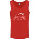 Sorry, I Don't Speak Assholian Funny Slogan Mens Vest Tank Top Red