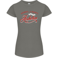Sorry, I Don't Speak Assholian Funny Slogan Womens Petite Cut T-Shirt Charcoal
