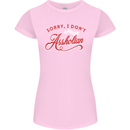 Sorry, I Don't Speak Assholian Funny Slogan Womens Petite Cut T-Shirt Light Pink