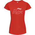 Sorry, I Don't Speak Assholian Funny Slogan Womens Petite Cut T-Shirt Red