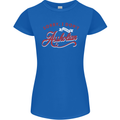 Sorry, I Don't Speak Assholian Funny Slogan Womens Petite Cut T-Shirt Royal Blue