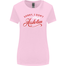 Sorry, I Don't Speak Assholian Funny Slogan Womens Wider Cut T-Shirt Light Pink