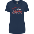 Sorry, I Don't Speak Assholian Funny Slogan Womens Wider Cut T-Shirt Navy Blue