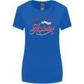 Sorry, I Don't Speak Assholian Funny Slogan Womens Wider Cut T-Shirt Royal Blue