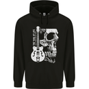 Soul of Life Skull Rock Heavy Metal Guitar Childrens Kids Hoodie Black