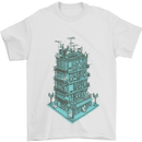 Sound Zone Music DJ DJing HI-FI Festival Mens T-Shirt Cotton Gildan White