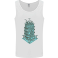 Sound Zone Music DJ DJing HI-FI Festival Mens Vest Tank Top White