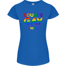 Sounds Gay I'm in Funny LGBT Womens Petite Cut T-Shirt Royal Blue