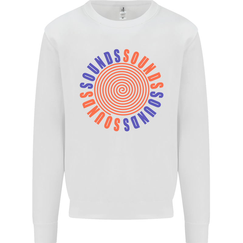 Sounds Kids Sweatshirt Jumper White