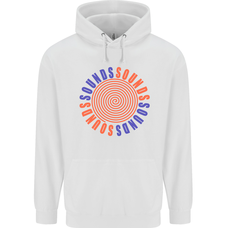 Sounds Mens Hoodie White