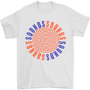 Sounds Mens T-Shirt Cotton Gildan White