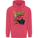 Space Adventure Astronaut Childrens Kids Hoodie Heliconia