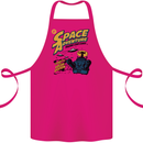 Space Adventure Astronaut Cotton Apron 100% Organic Pink