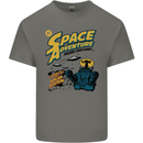 Space Adventure Astronaut Kids T-Shirt Childrens Charcoal