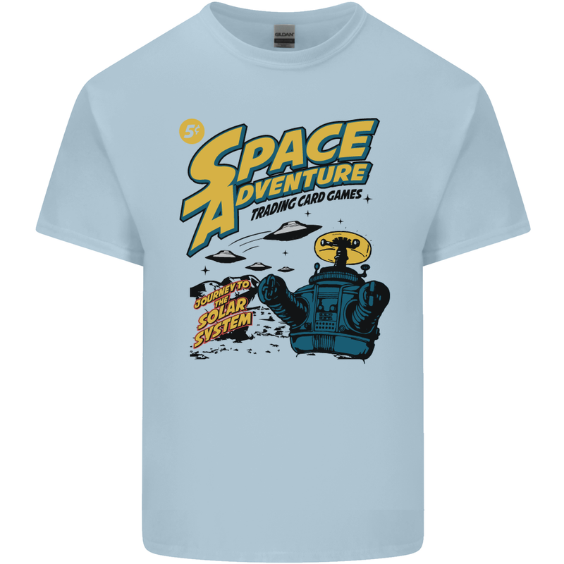 Space Adventure Astronaut Kids T-Shirt Childrens Light Blue