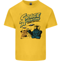 Space Adventure Astronaut Kids T-Shirt Childrens Yellow
