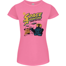 Space Adventure Astronaut Womens Petite Cut T-Shirt Azalea