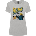 Space Adventure Astronaut Womens Wider Cut T-Shirt Sports Grey
