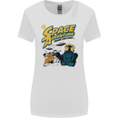 Space Adventure Astronaut Womens Wider Cut T-Shirt White