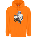 Space Astronaut Cat Funny Childrens Kids Hoodie Orange