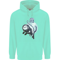 Space Astronaut Cat Funny Childrens Kids Hoodie Peppermint