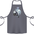 Space Astronaut Cat Funny Cotton Apron 100% Organic Steel