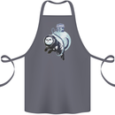 Space Astronaut Cat Funny Cotton Apron 100% Organic Steel