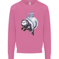 Space Astronaut Cat Funny Mens Sweatshirt Jumper Azalea