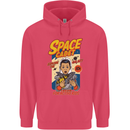 Space Cadet Explore the Galaxy Astronaut Childrens Kids Hoodie Heliconia