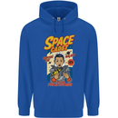 Space Cadet Explore the Galaxy Astronaut Childrens Kids Hoodie Royal Blue