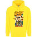 Space Cadet Explore the Galaxy Astronaut Childrens Kids Hoodie Yellow