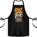 Space Cadet Explore the Galaxy Astronaut Cotton Apron 100% Organic Black