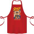 Space Cadet Explore the Galaxy Astronaut Cotton Apron 100% Organic Red