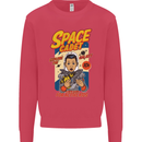 Space Cadet Explore the Galaxy Astronaut Kids Sweatshirt Jumper Heliconia
