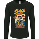 Space Cadet Explore the Galaxy Astronaut Mens Long Sleeve T-Shirt Black