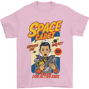 Space Cadet Explore the Galaxy Astronaut Mens T-Shirt Cotton Gildan Light Pink