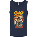 Space Cadet Explore the Galaxy Astronaut Mens Vest Tank Top Navy Blue