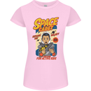 Space Cadet Explore the Galaxy Astronaut Womens Petite Cut T-Shirt Light Pink