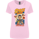 Space Cadet Explore the Galaxy Astronaut Womens Wider Cut T-Shirt Light Pink