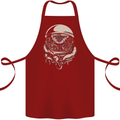 Space Cthulhu Kraken Cotton Apron 100% Organic Maroon