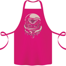 Space Cthulhu Kraken Cotton Apron 100% Organic Pink