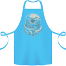 Space Cthulhu Kraken Cotton Apron 100% Organic Turquoise
