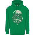 Space Cthulhu Kraken Mens 80% Cotton Hoodie Irish Green