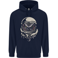 Space Cthulhu Kraken Mens 80% Cotton Hoodie Navy Blue