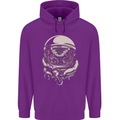 Space Cthulhu Kraken Mens 80% Cotton Hoodie Purple