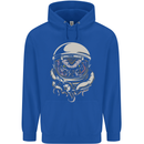 Space Cthulhu Kraken Mens 80% Cotton Hoodie Royal Blue