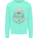 Space Cthulhu Kraken Mens Sweatshirt Jumper Peppermint